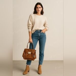 Michael Kors Leather Satchel Bag - Brown - NWOT (Missing Strap)